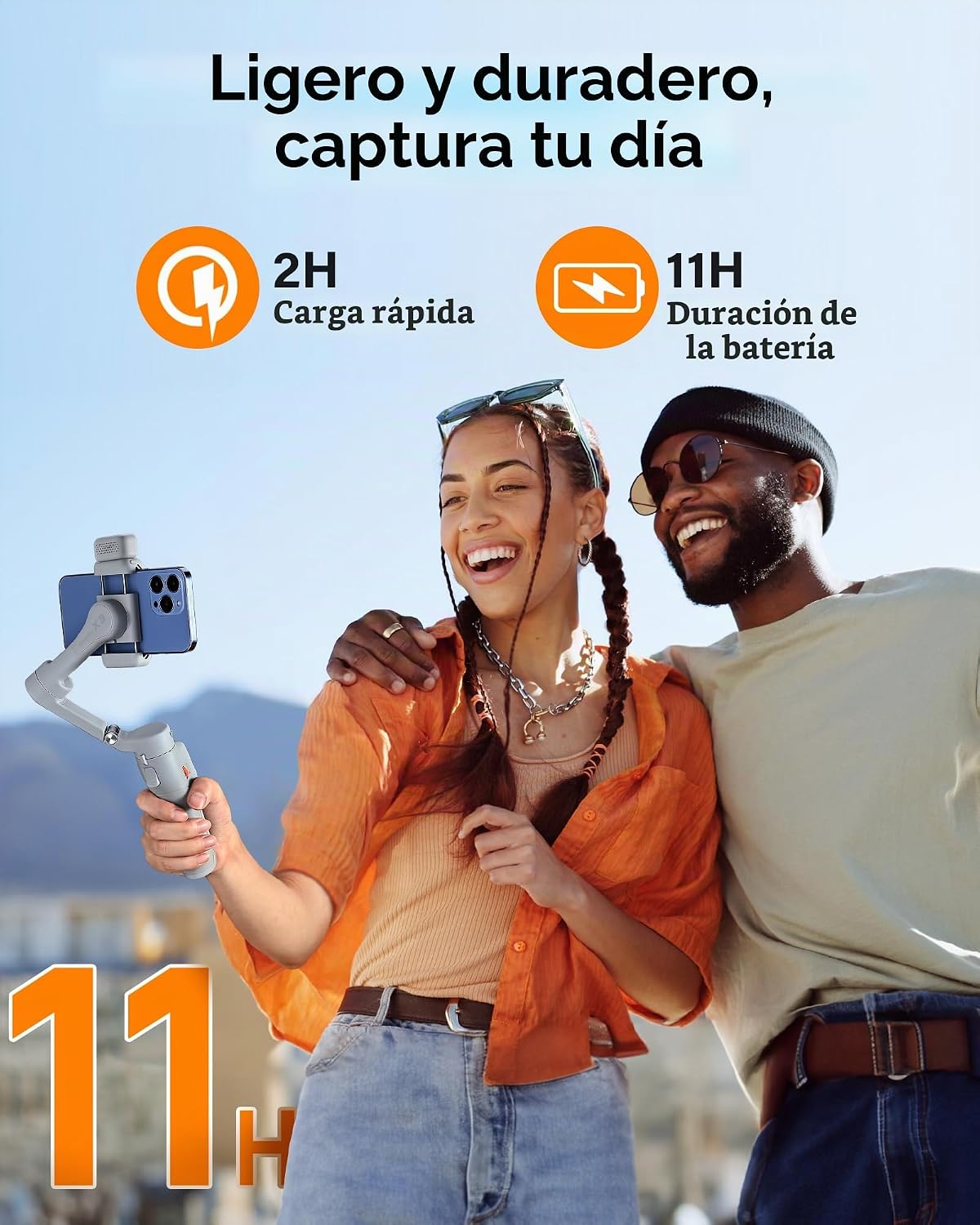 hohem iSteady X3 - Estabilizador de cardán mejorado para iPhone con...