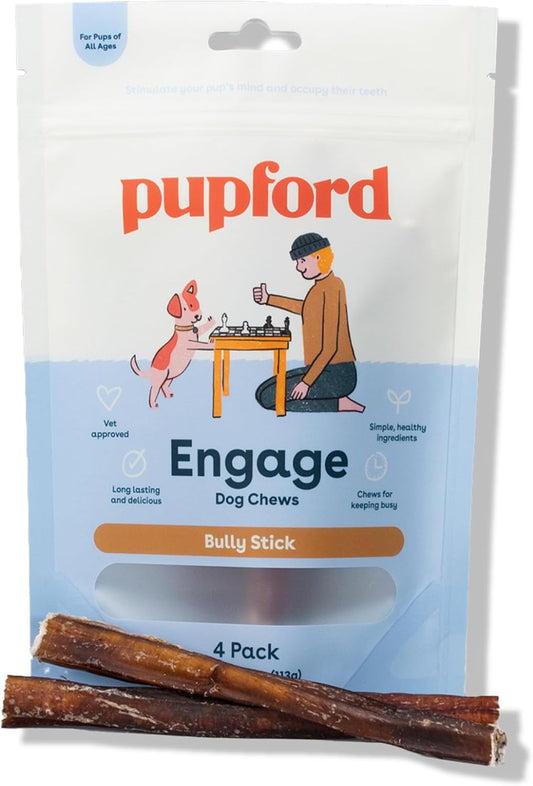 Pupford Palitos horribles para perros y cachorros, ahumados para me...