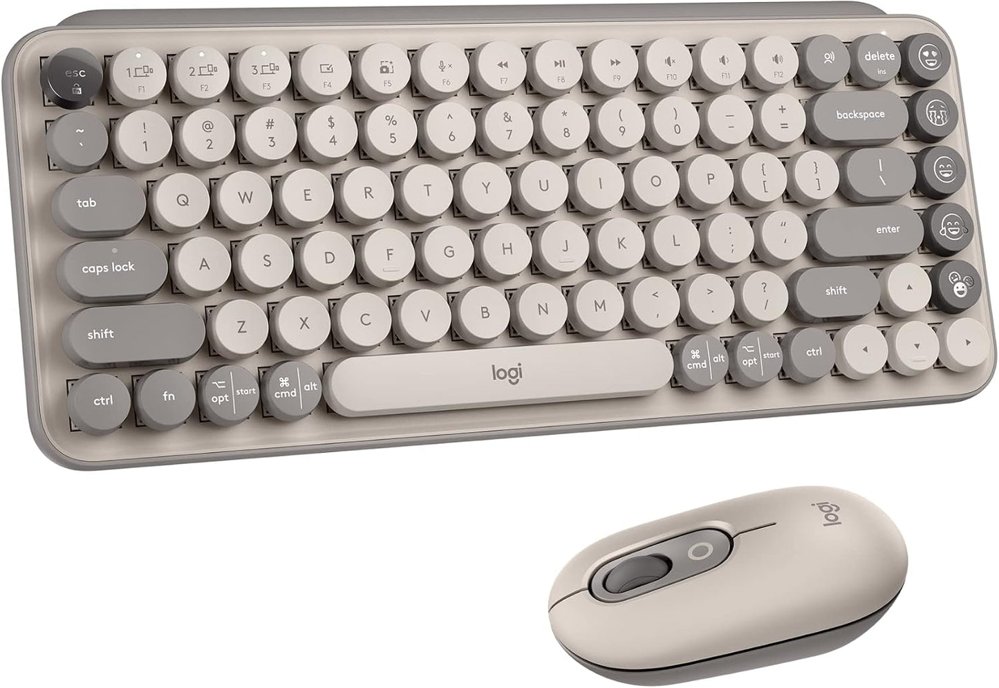 Logitech POP Keys + POP Mouse Conjunto de teclado inalámbrico y mou...