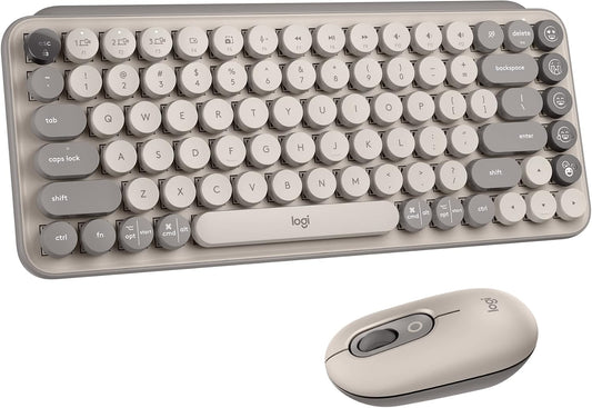 Logitech POP Keys + POP Mouse Conjunto de teclado inalámbrico y mou...