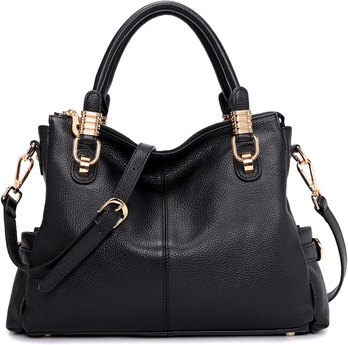 Bolsos Kattee para mujer de piel genuina suave, tipo bandolera, con...