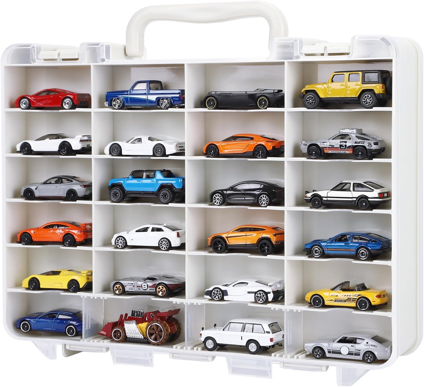 Estuche de almacenamiento Saichotoy para Hot Wheels - Estuche de ex...