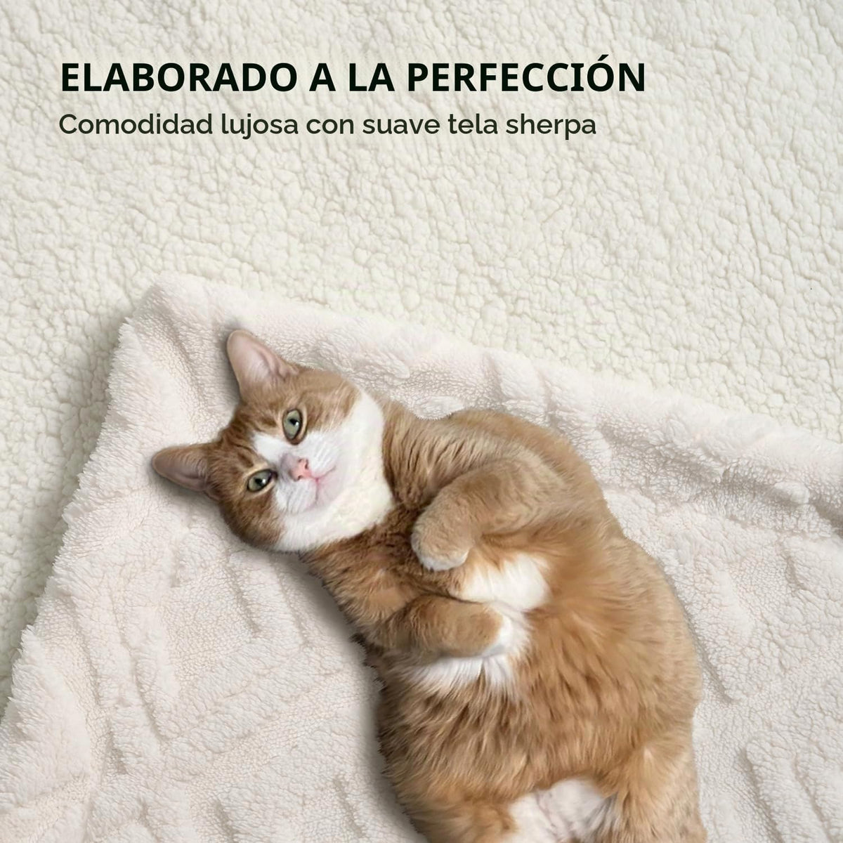 EverGrace Manta reversible de sherpa jacquard, 50 x 60 pulgadas, co...