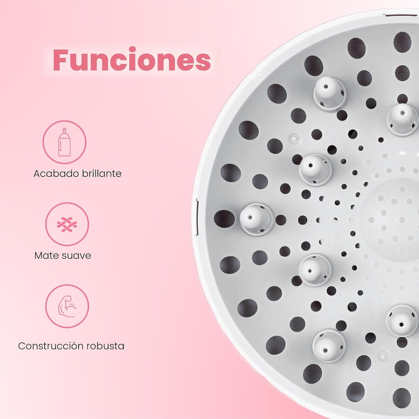 Difusor universal de cabello "súper resistente" de 1.7 a 2....