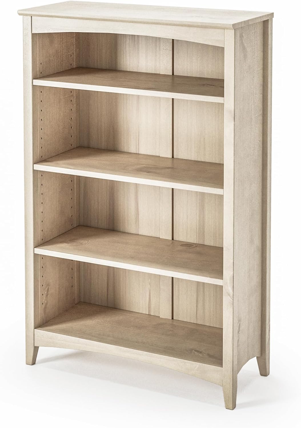 Camaflexi Estantería Estilo Shaker de 4 Estantes\/Madera Maciza\/48...
