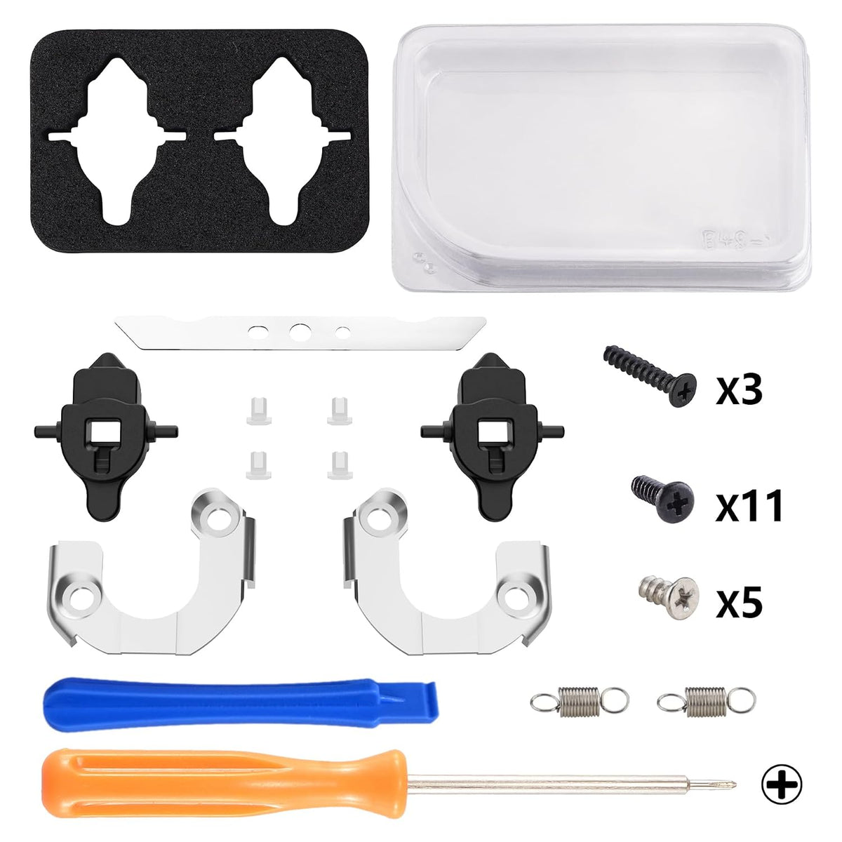 eXtremeRate Kit de módulo magnético de repuesto de paletas traseras...
