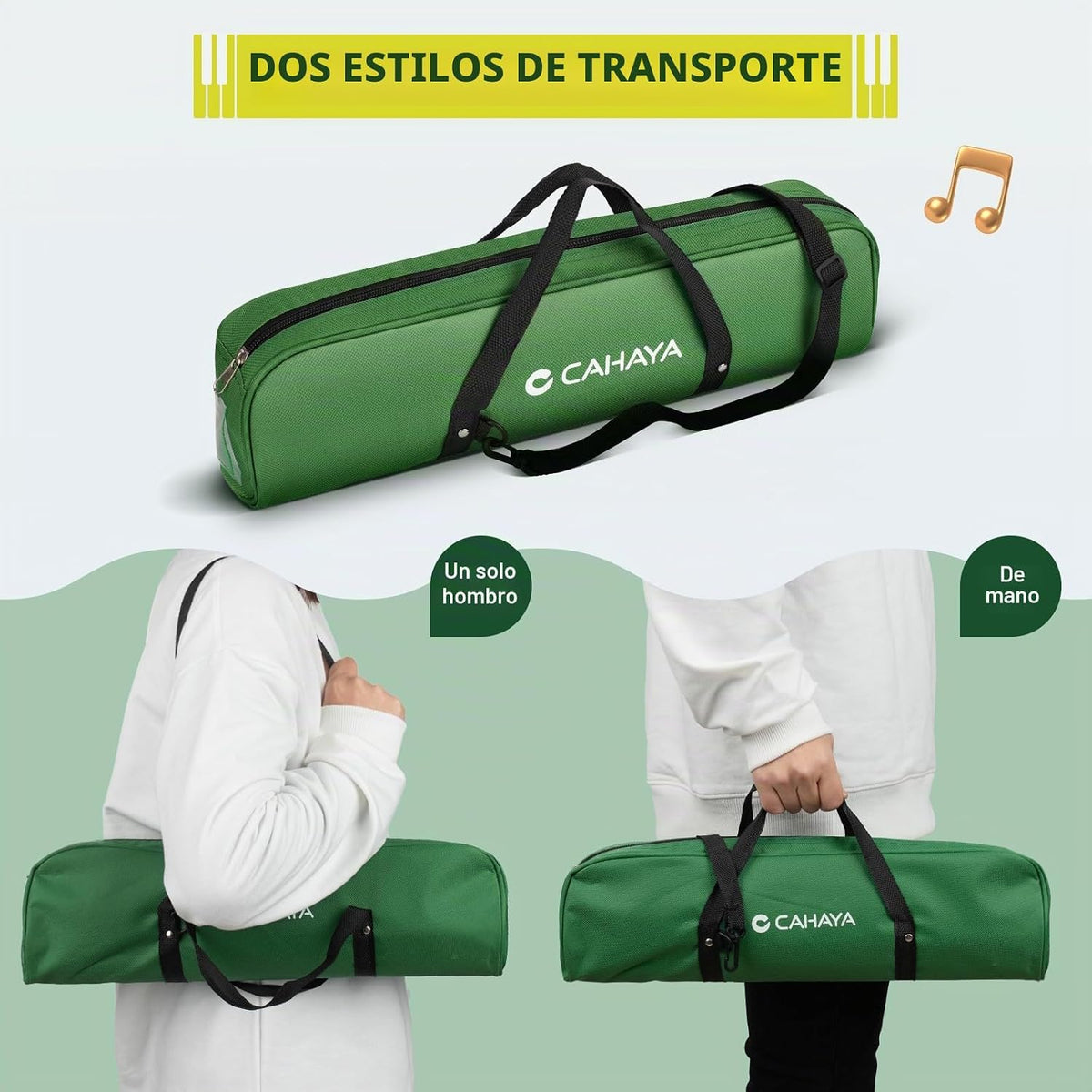 CAHAYA - Instrumento musical melódico de 32 teclas con boquilla de...