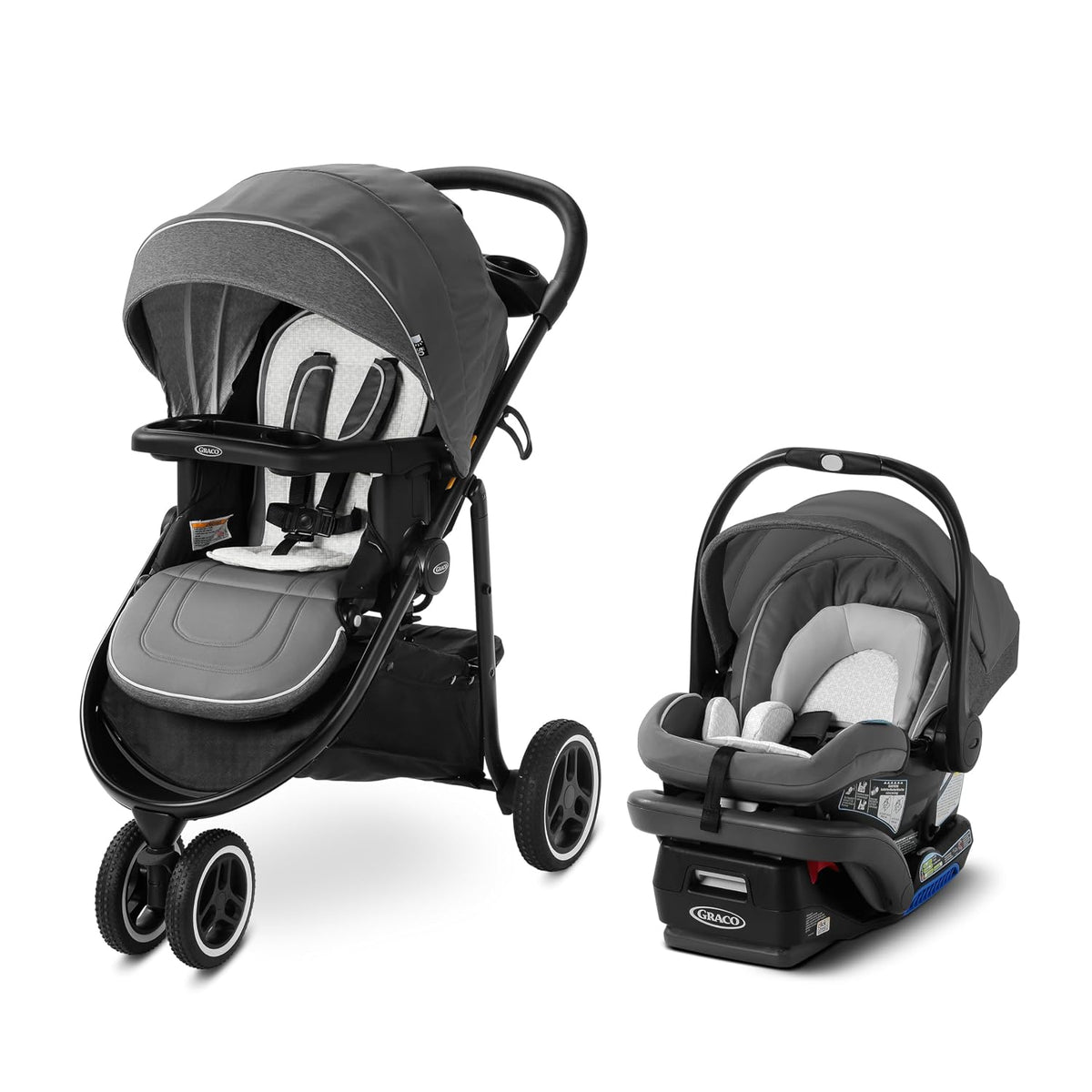 Sistema de viaje Graco Modes 3 Lite Platinum con asiento reversible...