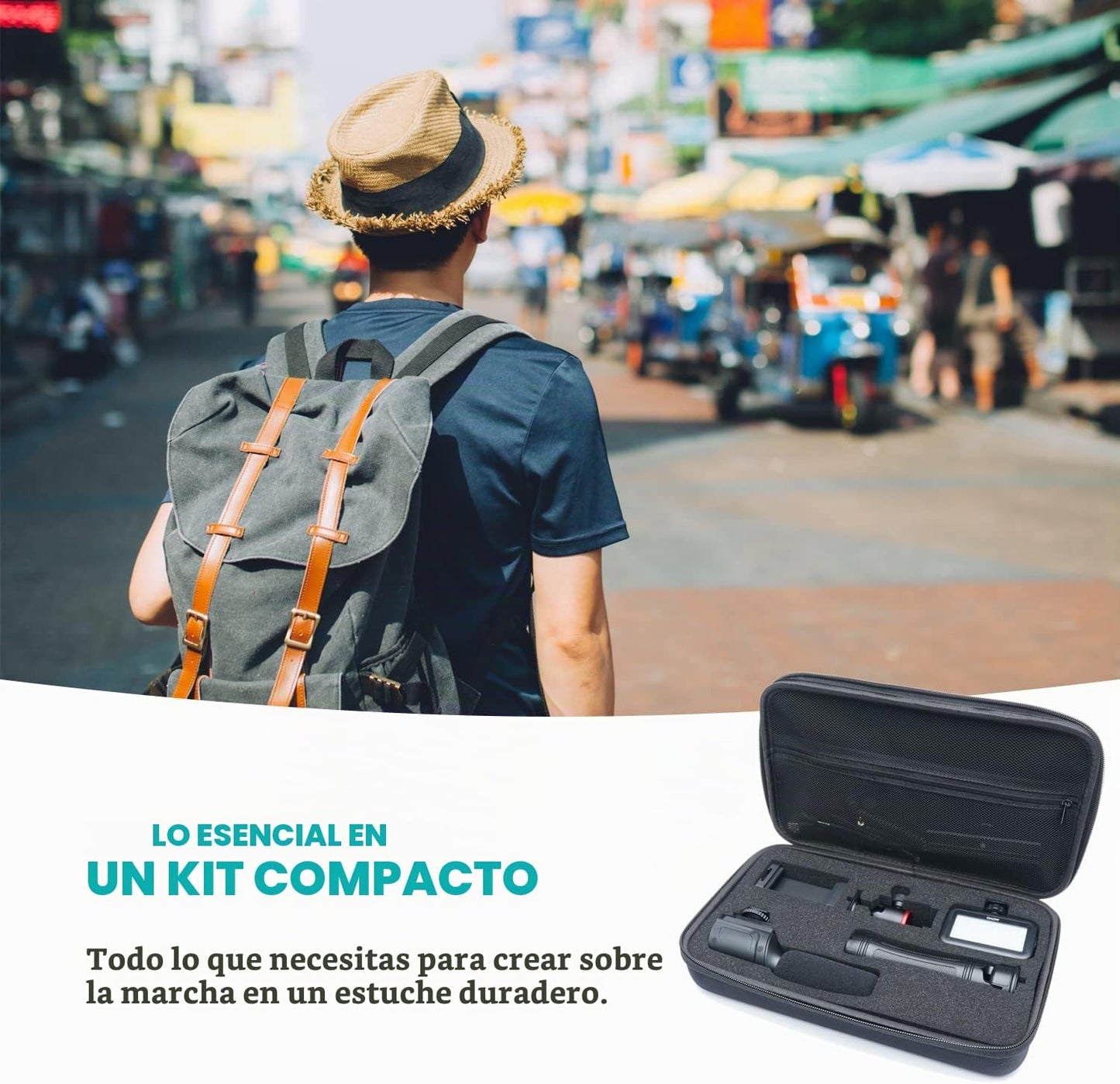 Kit de vlogging Movo USB-C para iPhone 15\/16 - Kit de accesorios d...