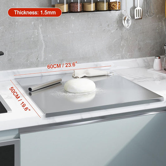 Tablas de cortar de acero inoxidable para cocina, tablas de cortar...