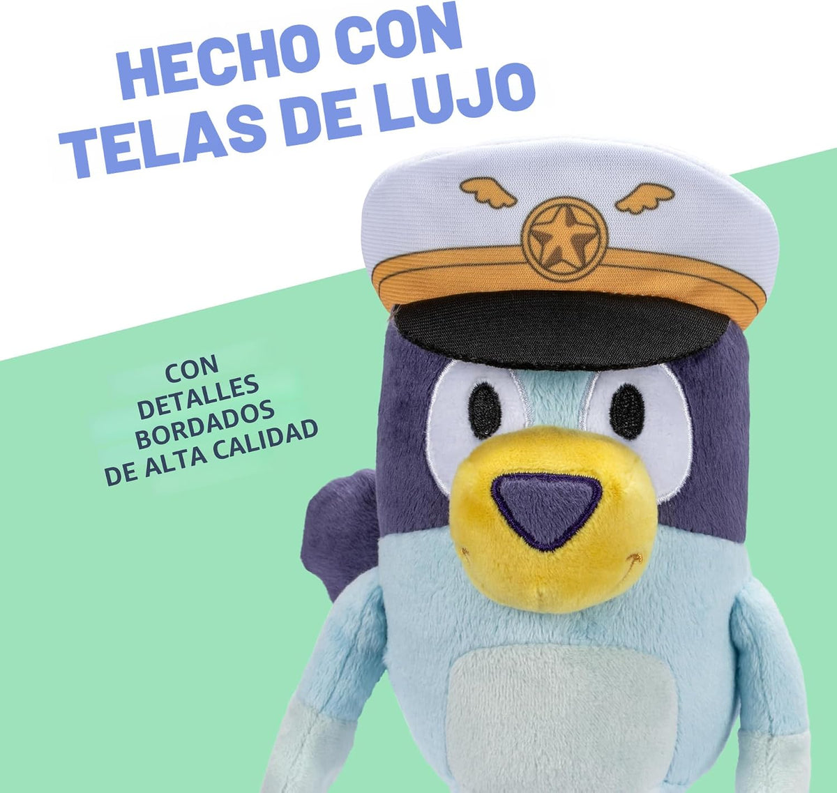 Bluey Paquete de 2 Animales de Peluche, 16-23", Suaves, Figuras...