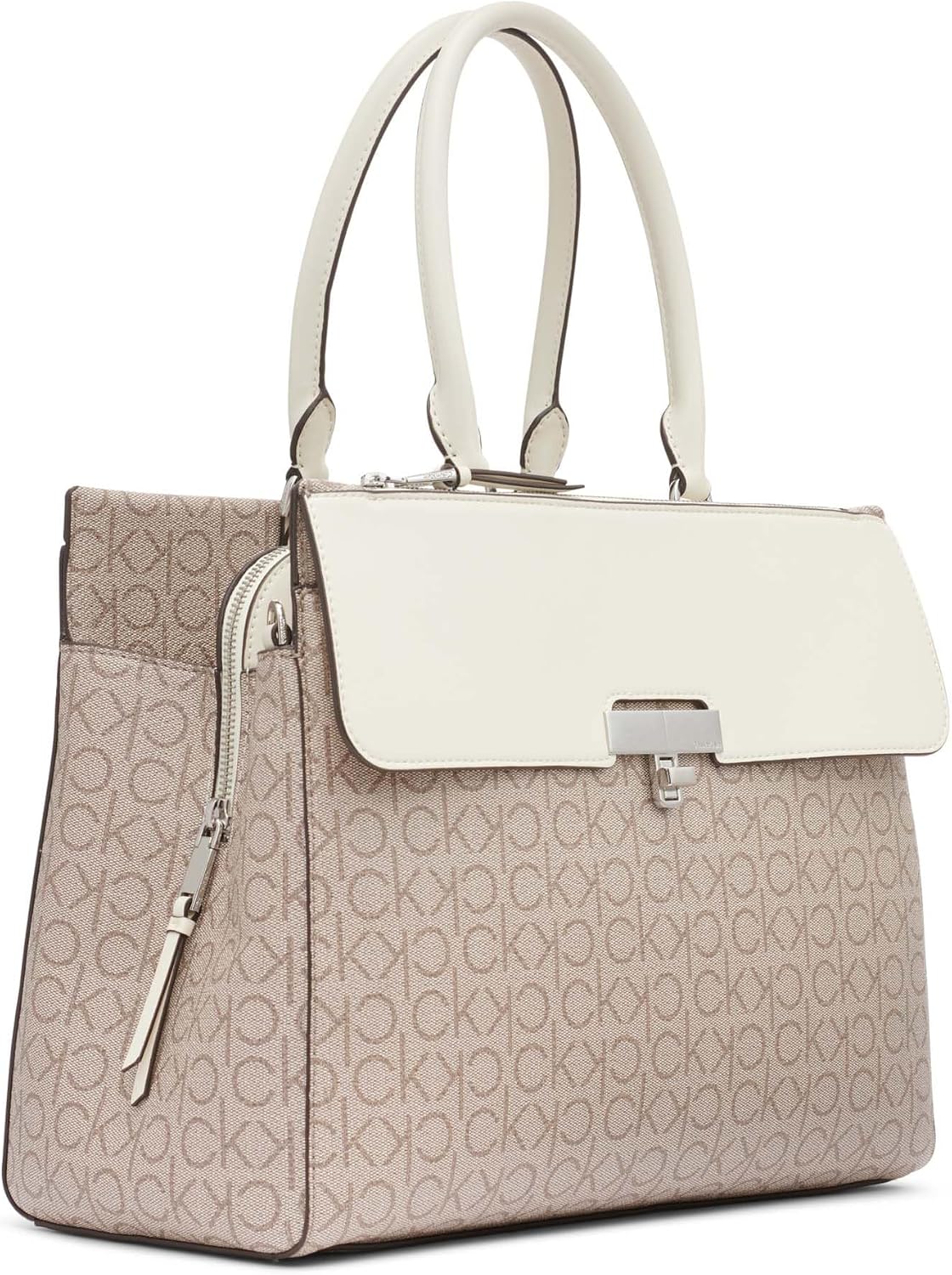 Calvin Klein bolso Becky para mujer \u2013 2 en 1, cuero vegano, mo...