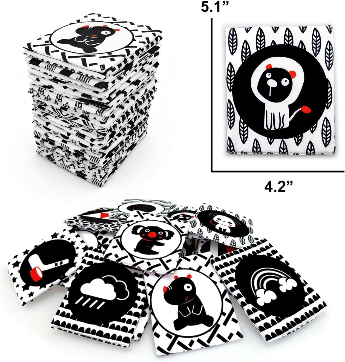 Tarjetas flash suaves y blancas con bolsa de almacenamiento de tela...