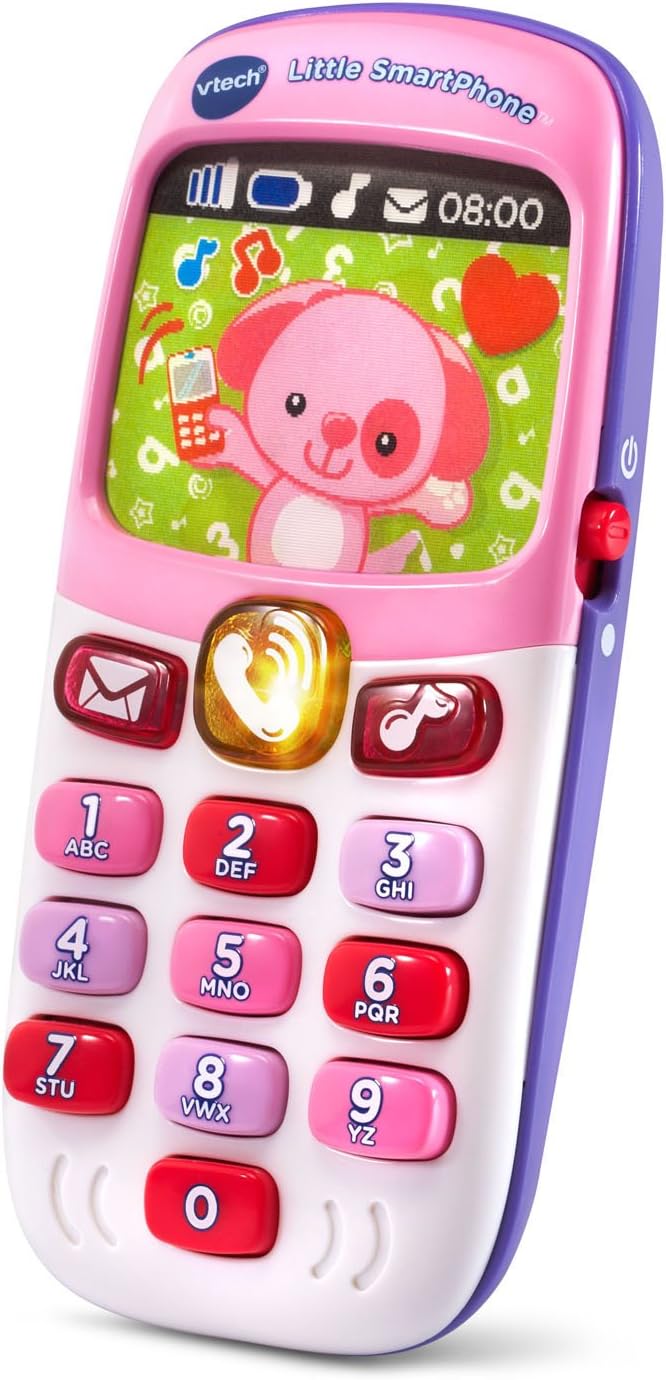 Teléfono inteligente VTech, pequeño bebé, color rosa, exclusivo en...