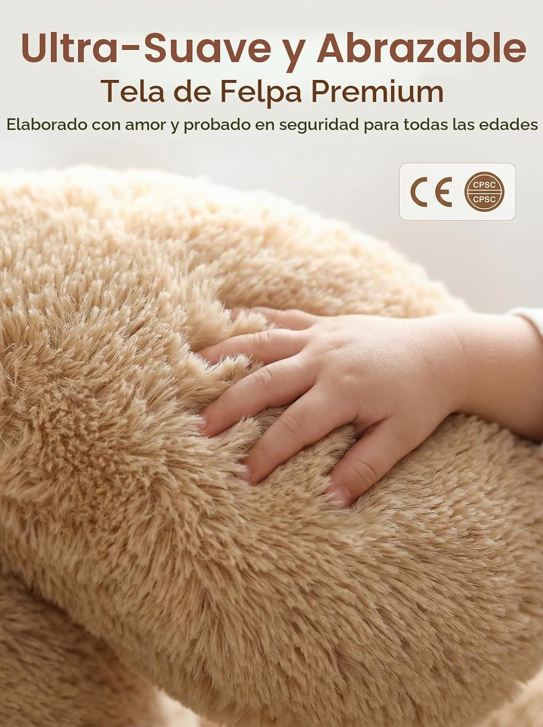 MaoGoLan 5 piezas de oso de peluche grande con 4 bebés, 41 pulgadas...