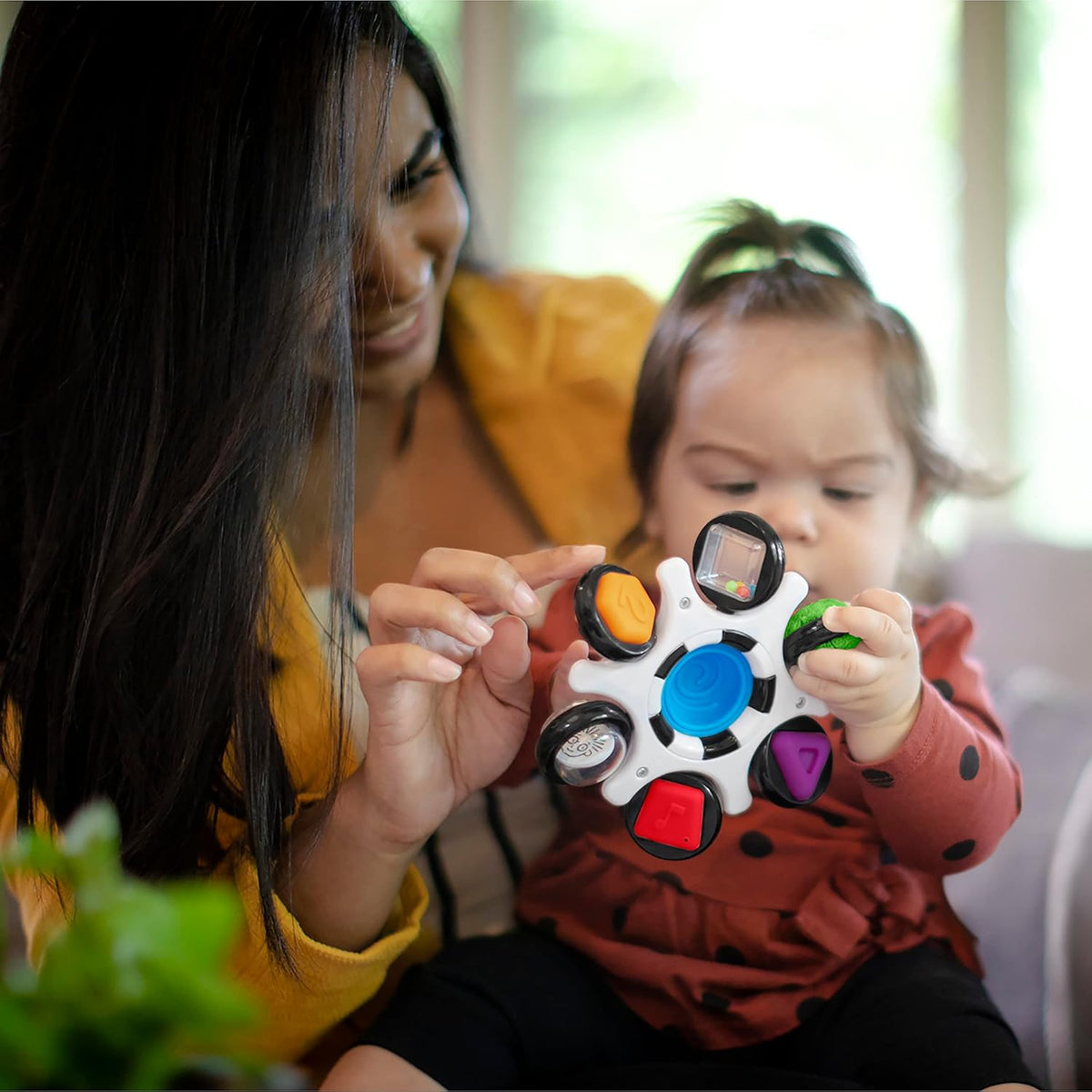 Baby Einstein Curiosity - Juguete sensorial para ansiedad y sonajer...