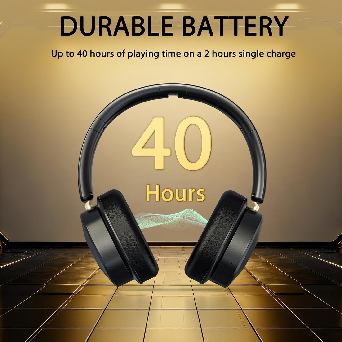 Auriculares inalámbricos para TV, base de carga óptica RCA AUX tran...