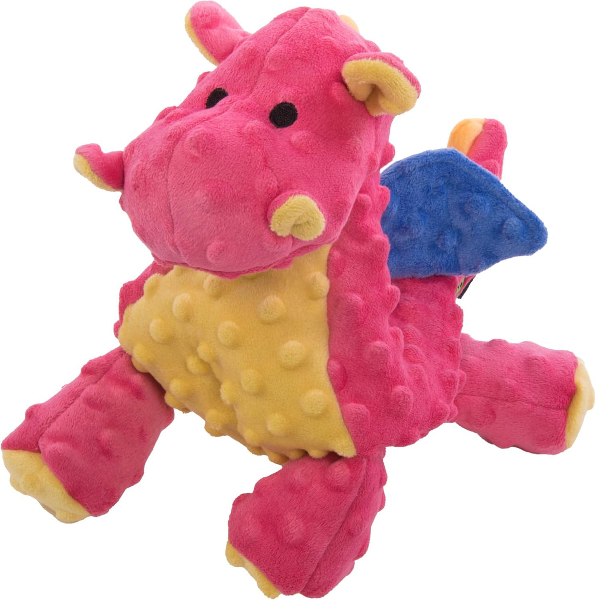 goDog - Juguete de peluche chirriante de dragón para perro, tecnolo...