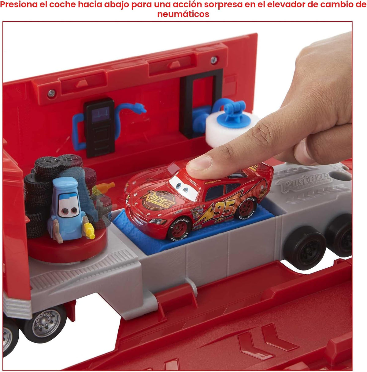 Mattel Disney and Pixar Cars Transforming Mack Playset, camión de j...