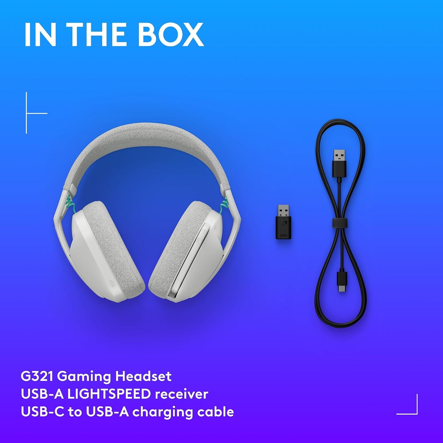 Logitech G 321 Lightspeed Auriculares inalámbricos Bluetooth para j...