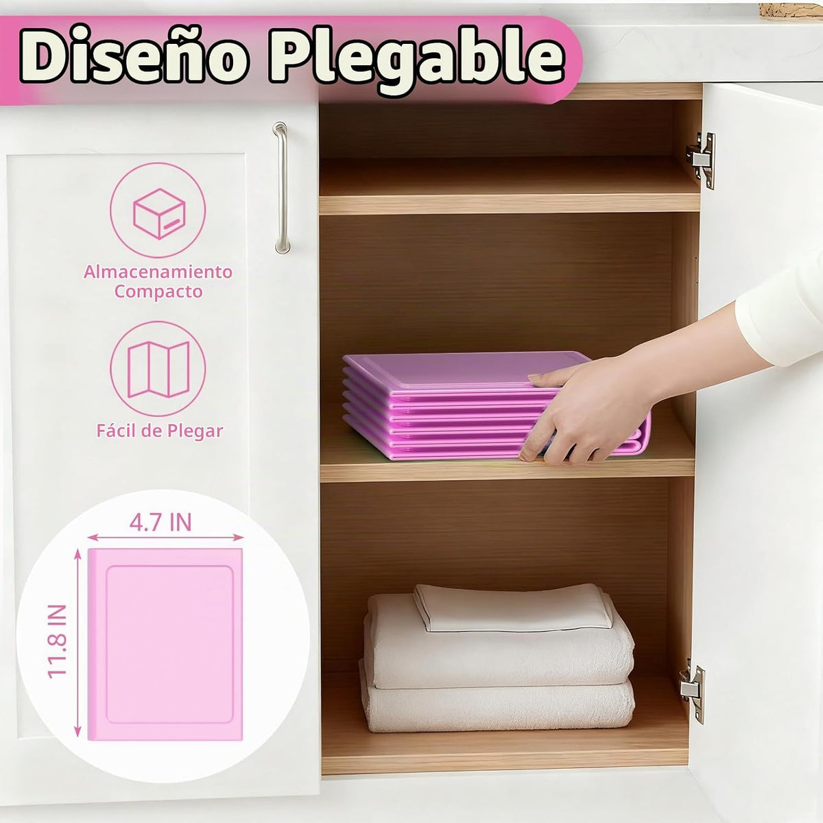 Bañera plegable para bebé, bañera para niños pequeños con tapón de...