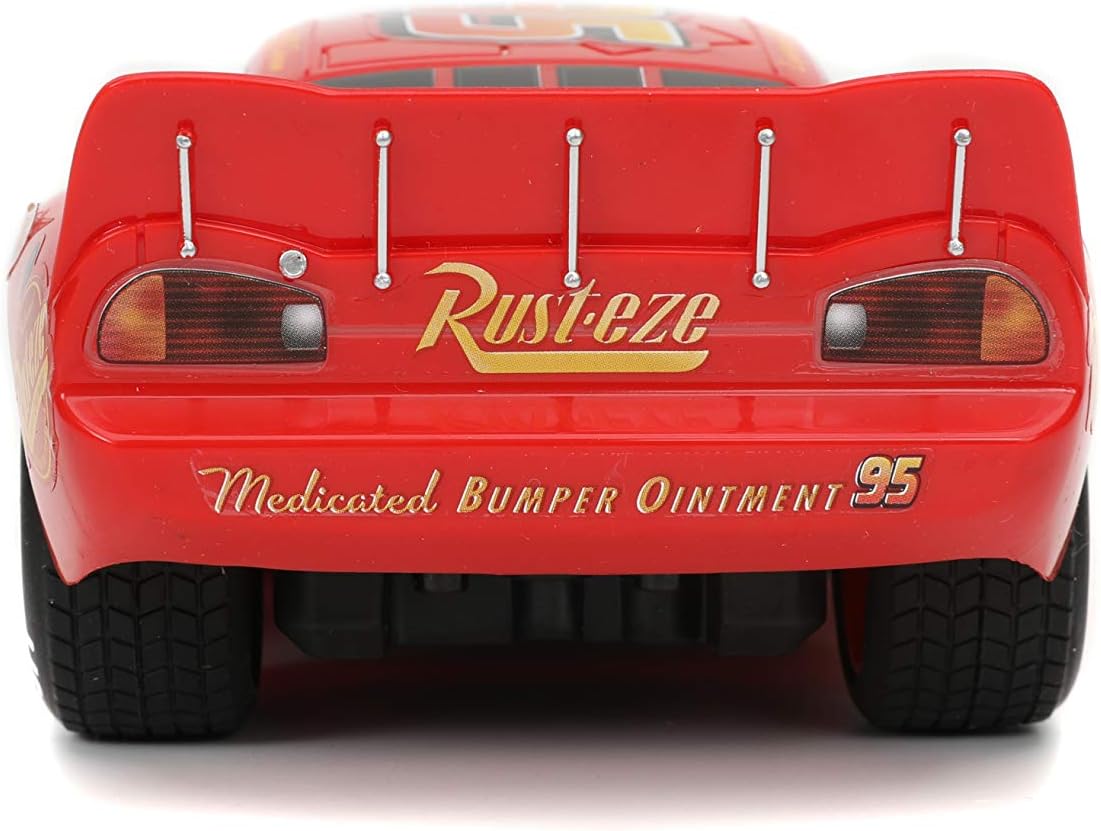 Jada Toys Pixar Cars 1:24 Lightning McQueen RC Coche de Control Rem...