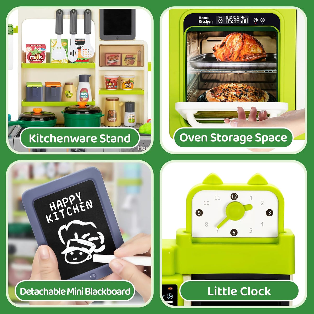 Juego de cocina para niños, juego de cocina para niños pequeños con...