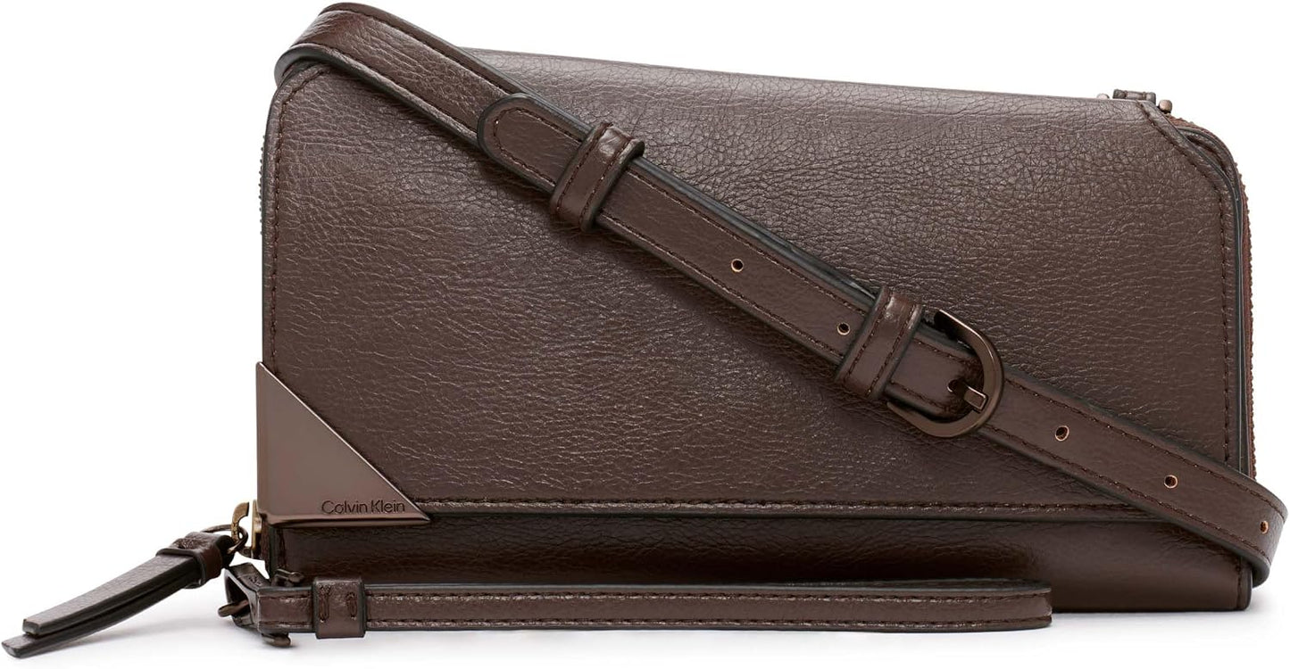 Bolso bandolera Calvin Klein Basalt para mujer \u2013 con correa ex...