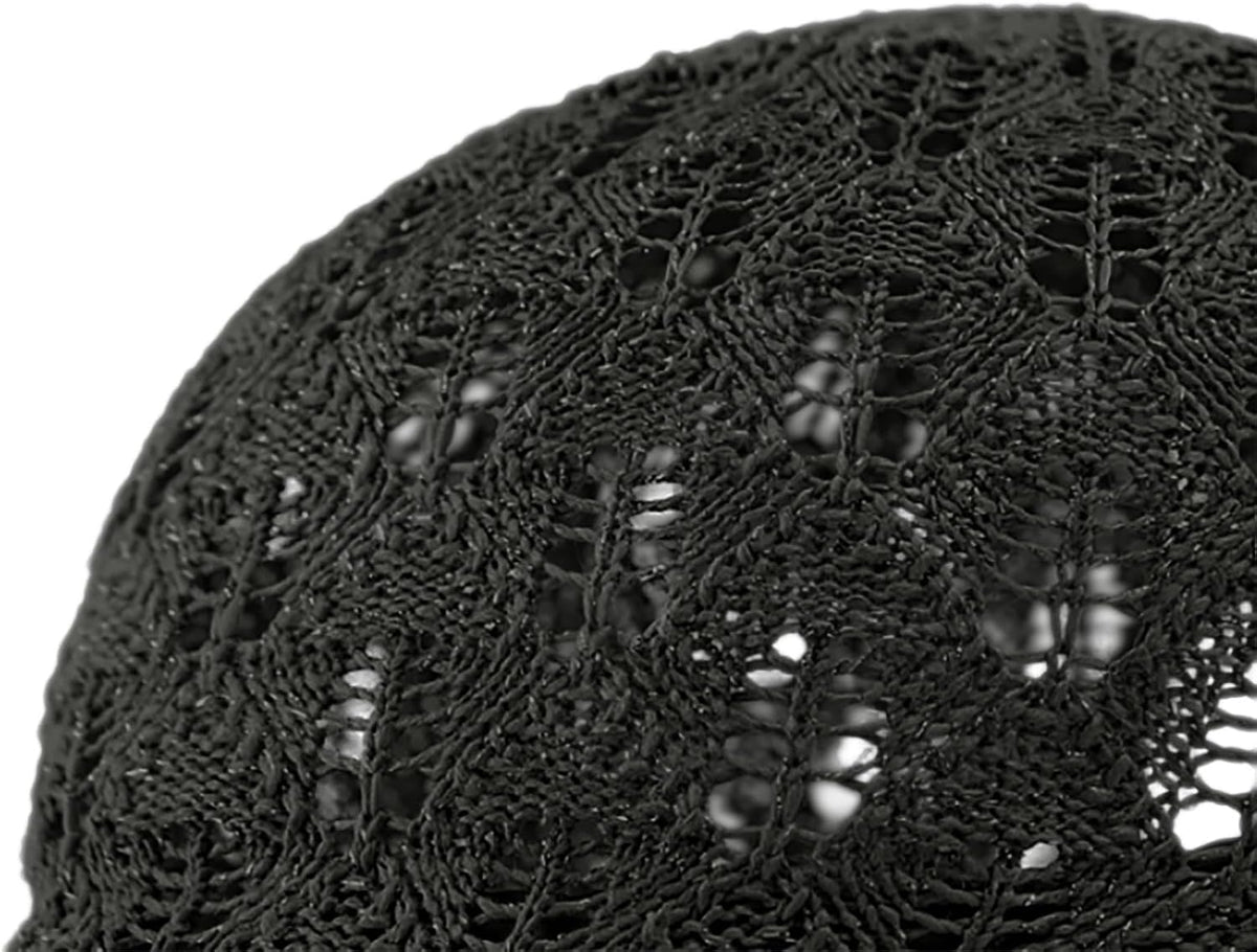 FASHIXD Gorra de béisbol de malla tejida para mujer, gorra de camio...
