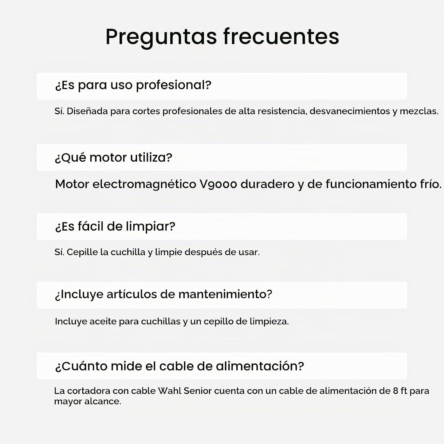 Maquinilla de Wahl Professional Senior # 8500 electromagnética, ori...