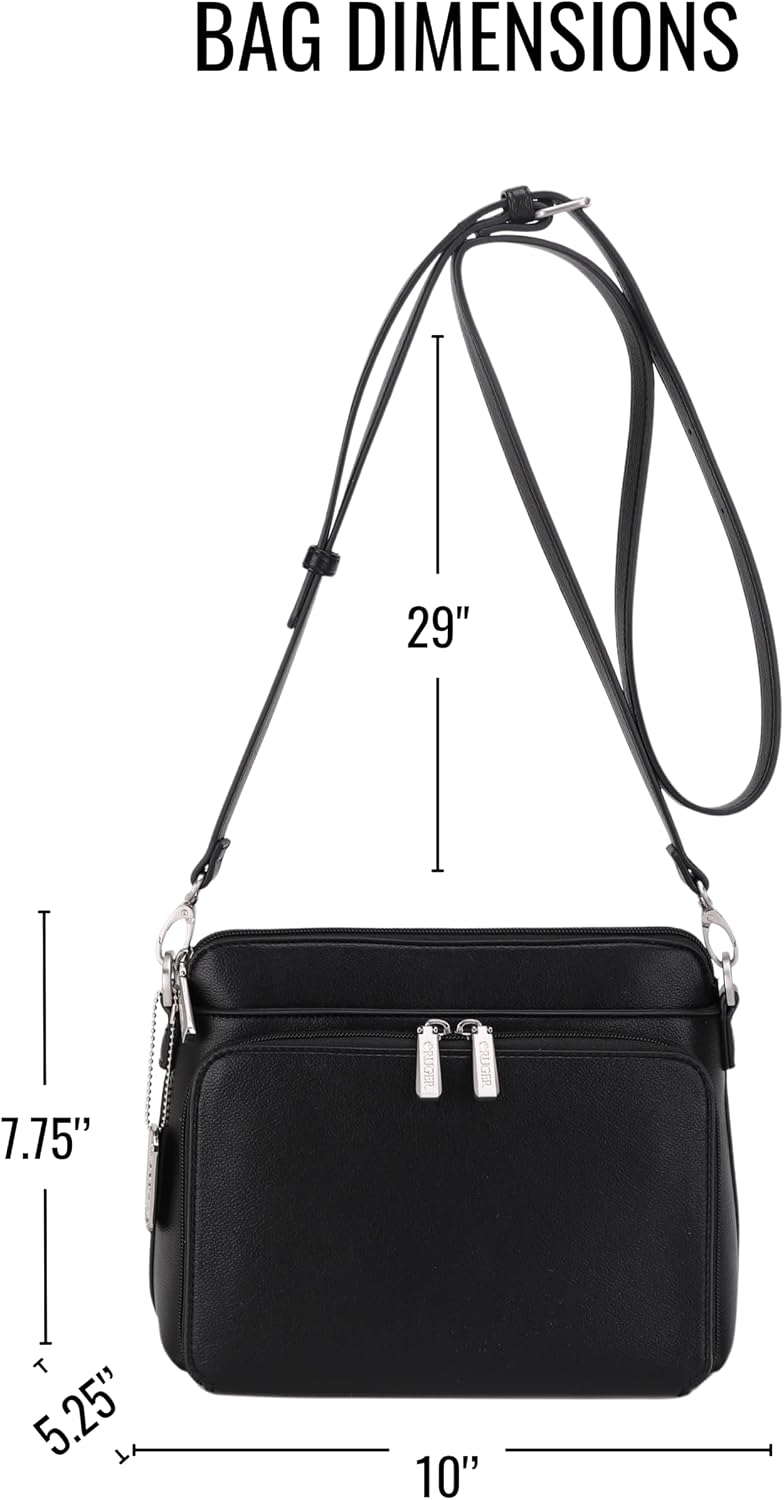 JESSIE&amp;JAMES\/RUGER Athena Everyday Carry Crossbody Bag para mu...