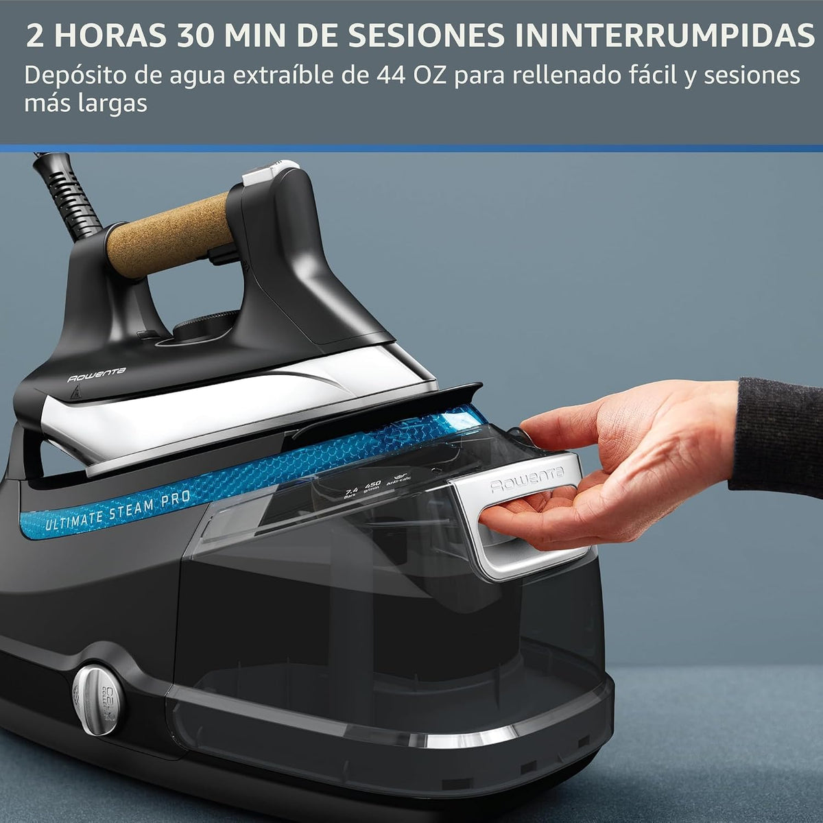 Rowenta, plancha, Ultimate Steam Pro Estación de vapor profesional...