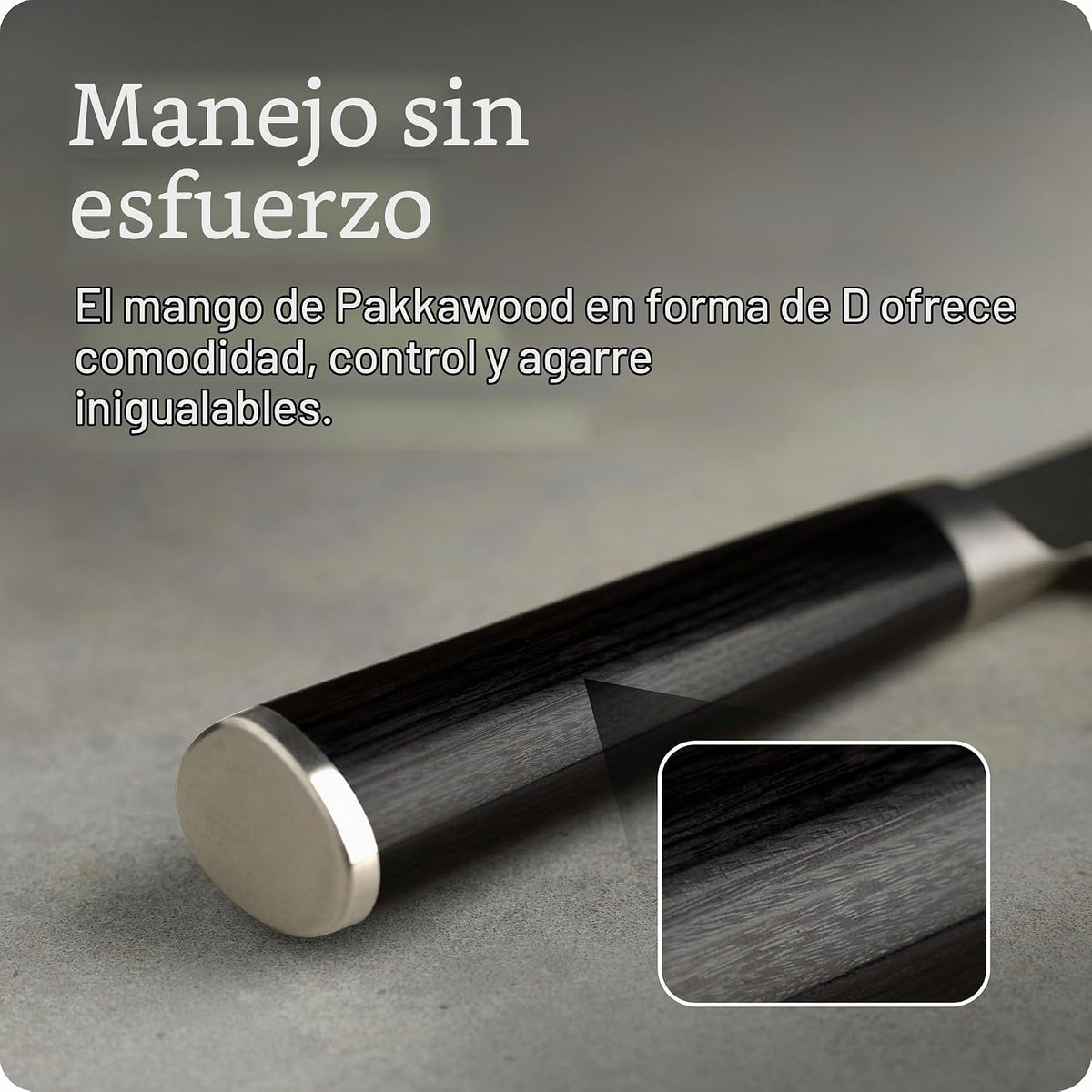 Shun cuchillo clásico para chef, 8 pulgadas, Negro | Cuchillo de co...