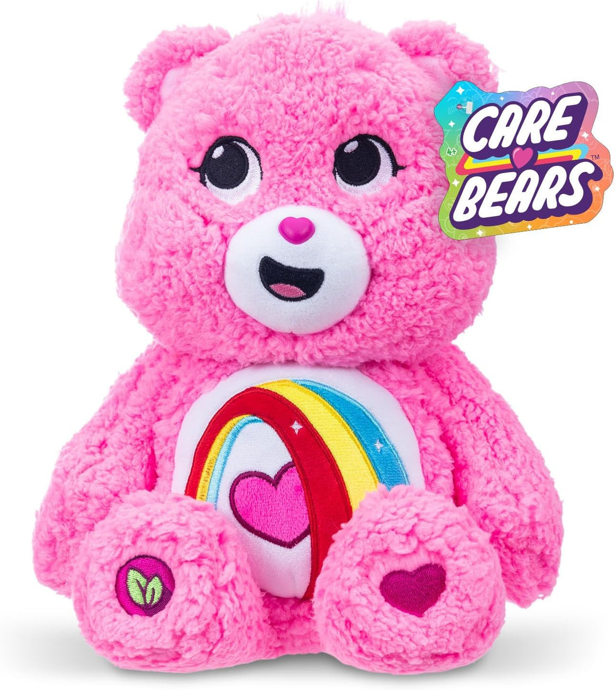 Care Bears Peluche mediano de 14 pulgadas - Oso Cheer acogedor