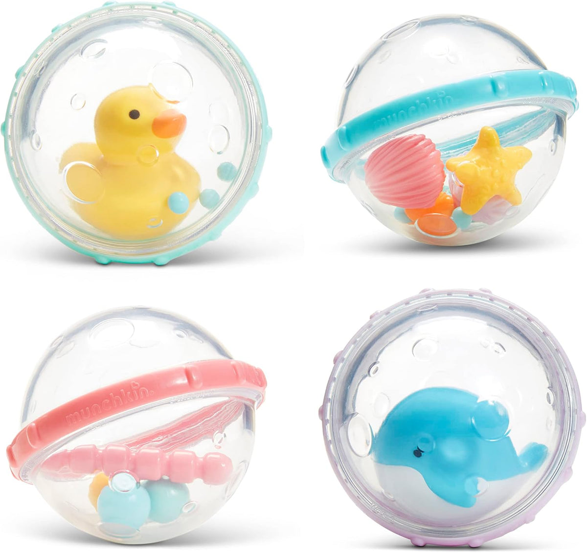Munchkin® Float &amp; Play Bubbles™ - Juguete de baño para bebés y...