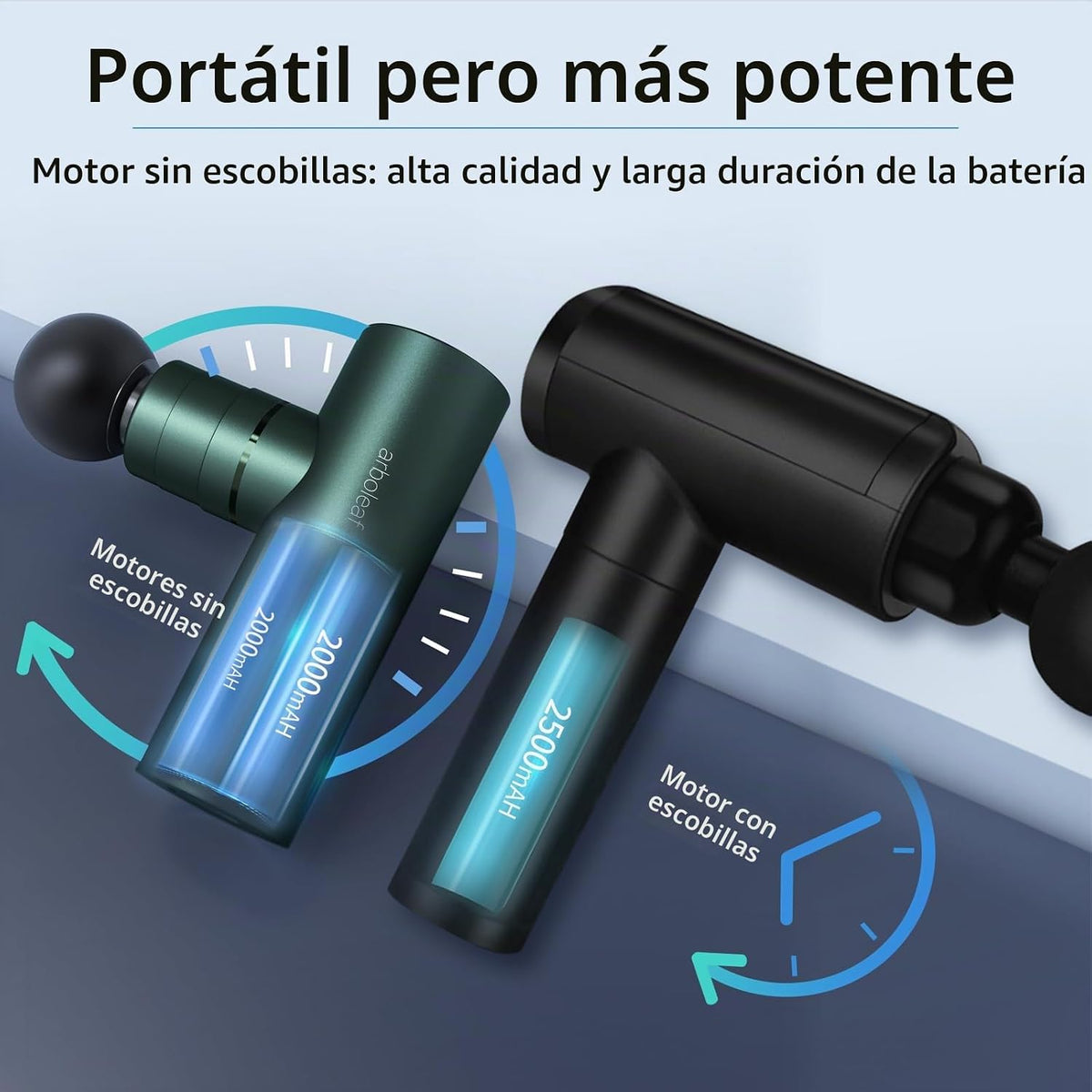 arboleaf Pistola de masaje de tejido profundo, pistola masajeadora...