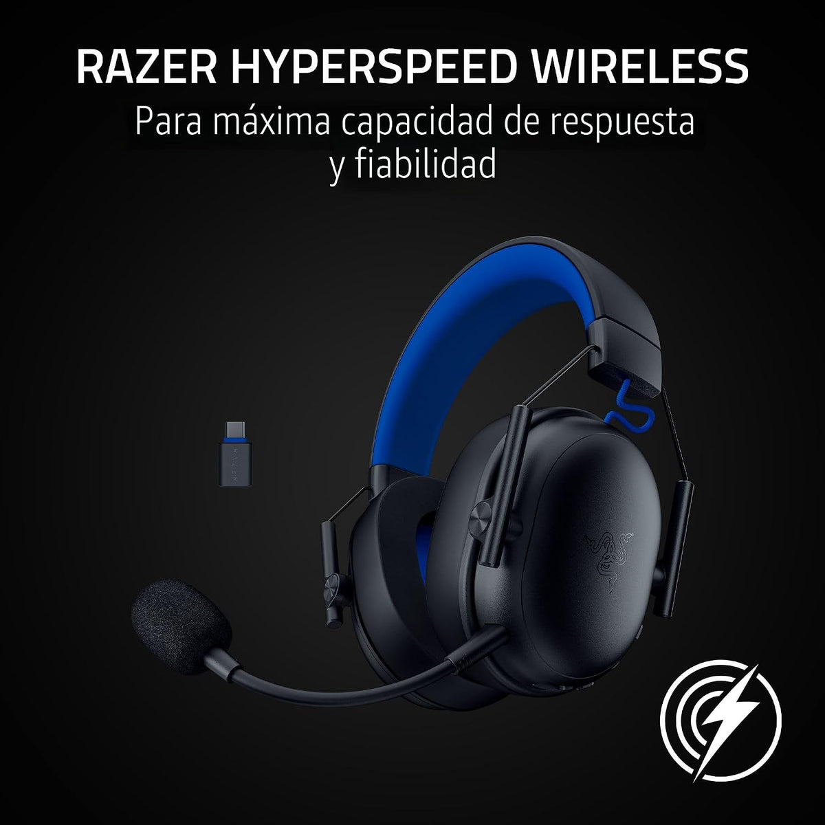 Razer BlackShark V3 X HyperSpeed Auriculares inalámbricos para jueg...