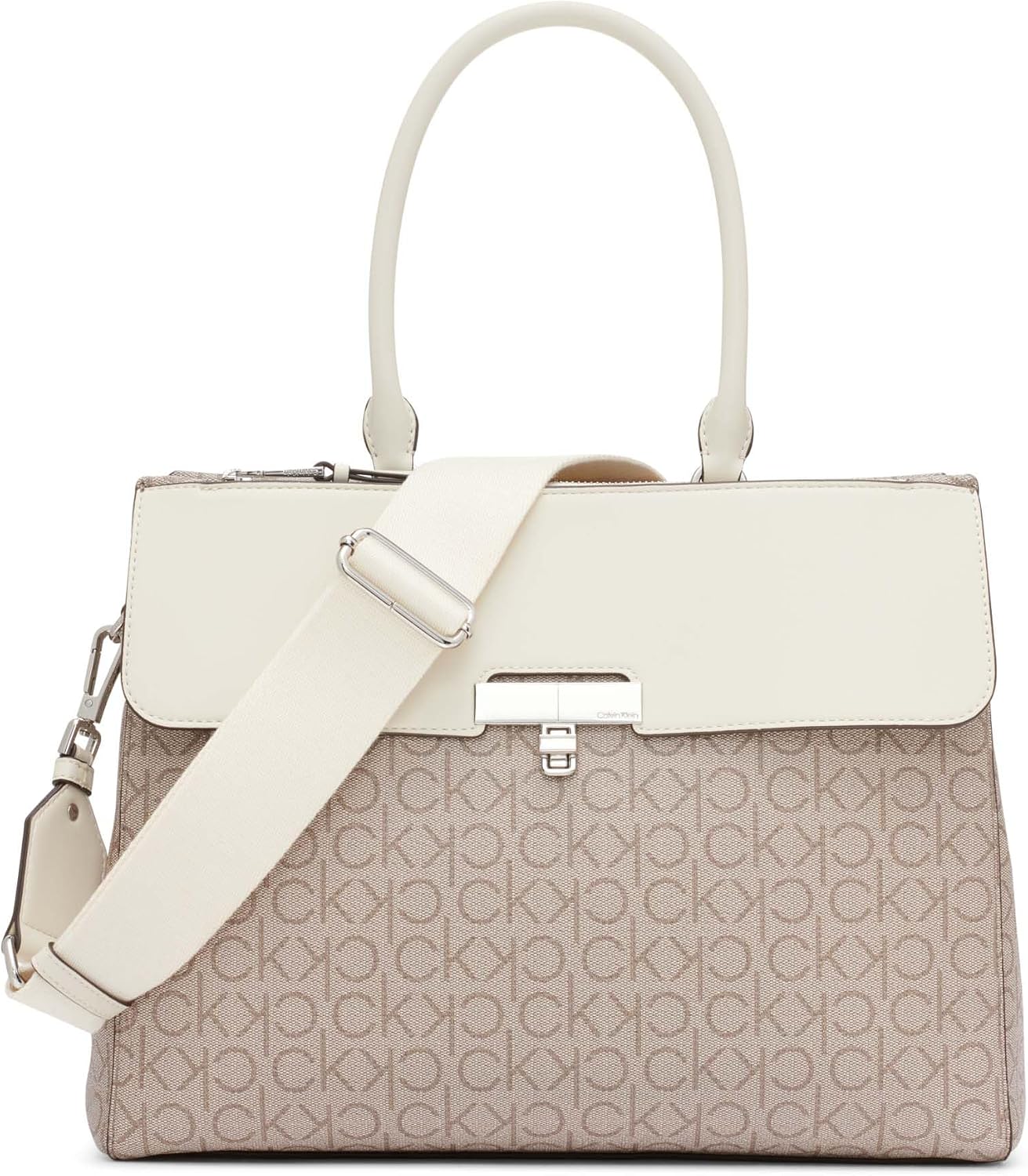 Calvin Klein bolso Becky para mujer \u2013 2 en 1, cuero vegano, mo...