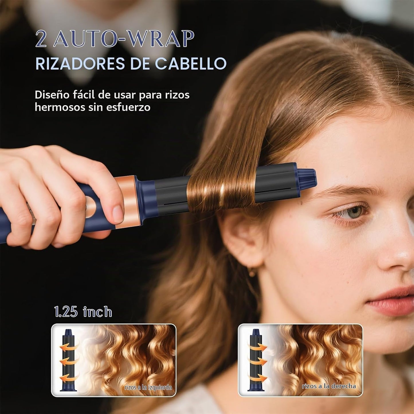 DORISILK Estilizador de cabello y secador de pelo 8 en 1, secador d...