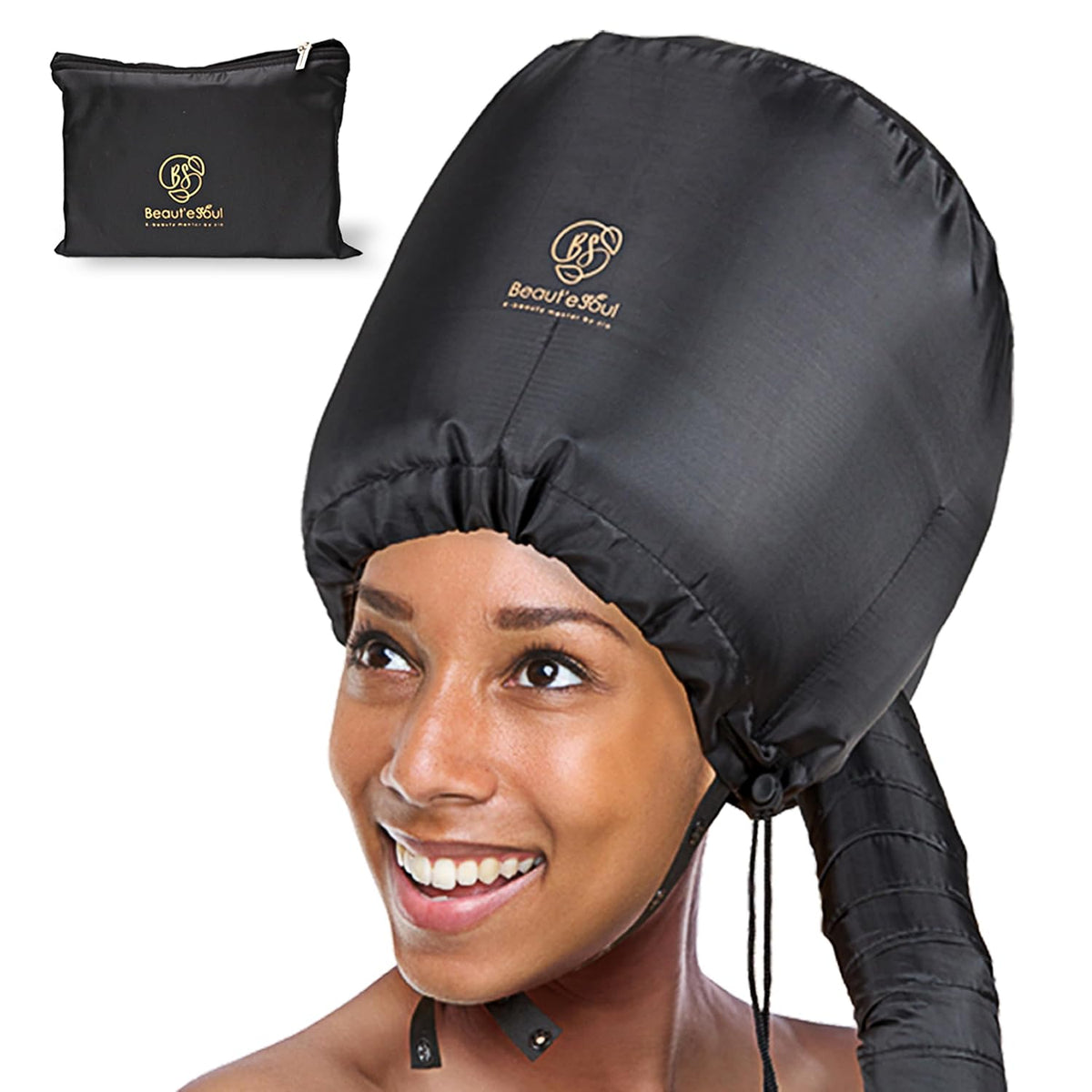 Beauté Seoul Accesorio de secador de pelo suave - Tapa con capucha...