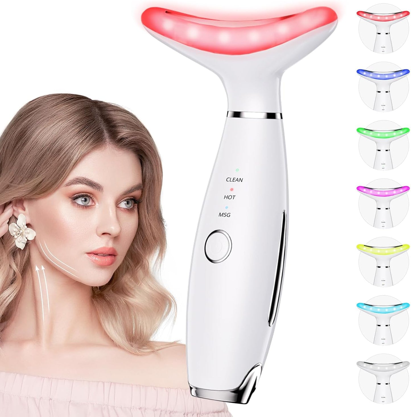 Dopsikn Máquinas Galvanicas de 7 Colores - Terapia de Luz Roja para...