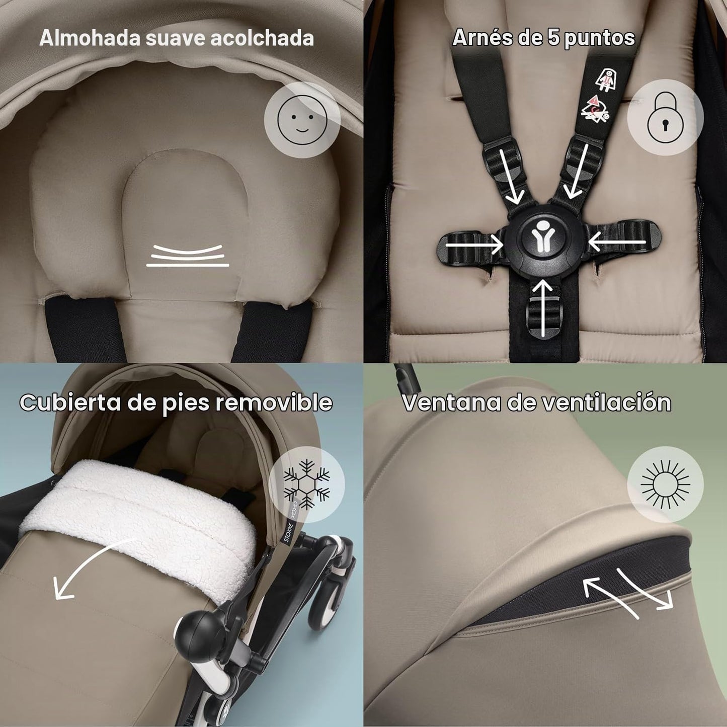 Stokke YOYO3 - Cochecito para recién nacido a niño, fácil de plegar...