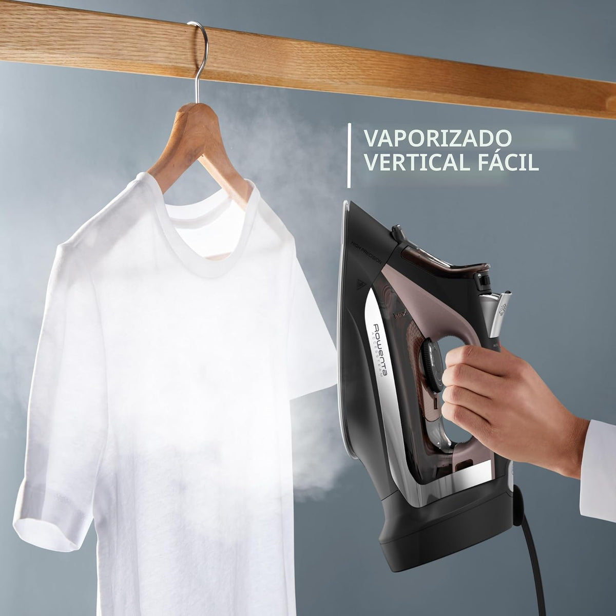 Rowenta Access DW2459 - Plancha de vapor con suela de acero inoxida...