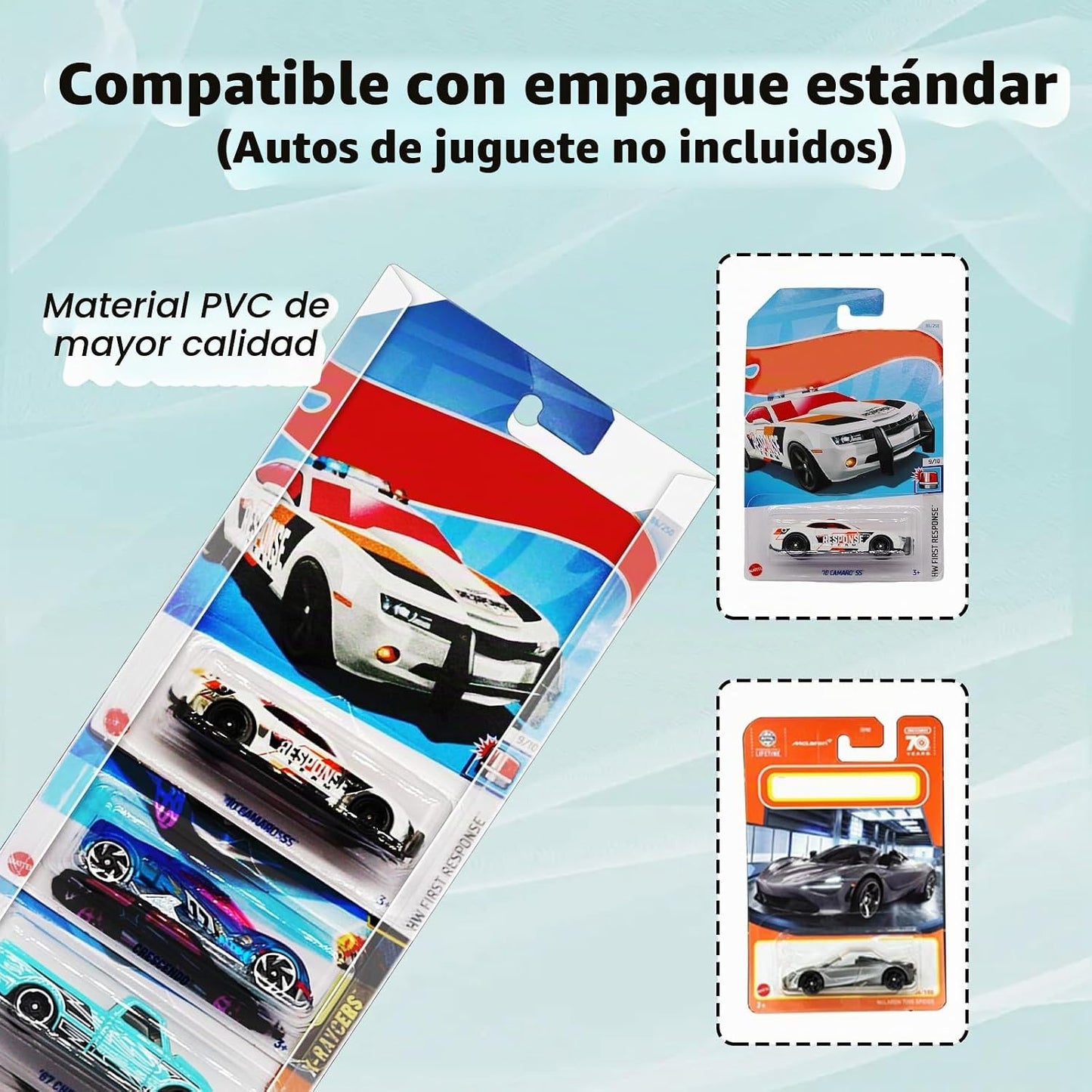 30 piezas de estuche de exhibición de autos modelo con montaje en p...