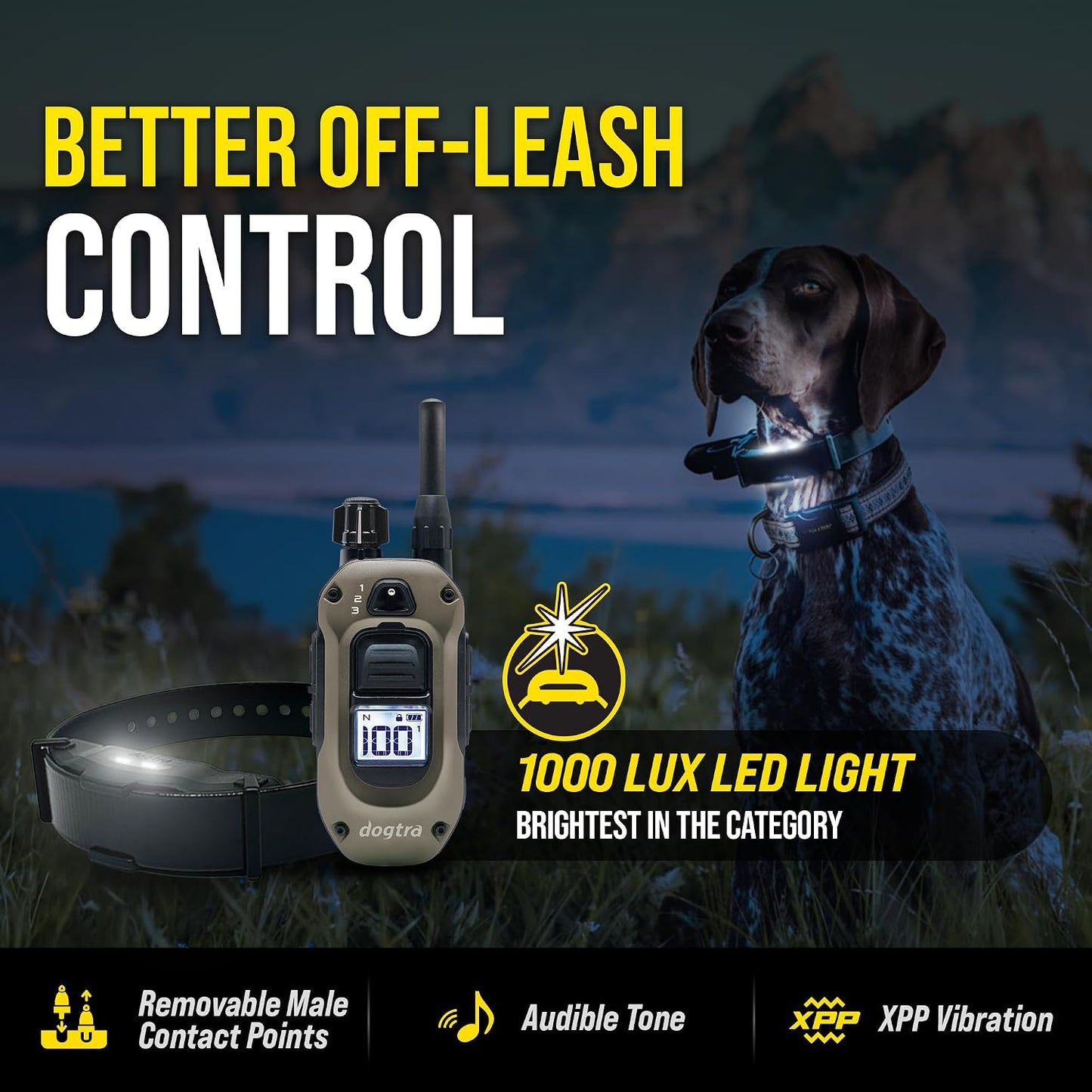 Dogtra ARC-X - Collar electrónico para entrenamiento de perros, ran...