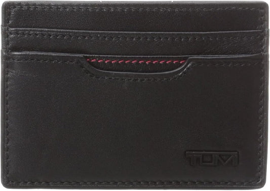 TUMI Estuche para tarjetas con clip para dinero Delta para hombre,...