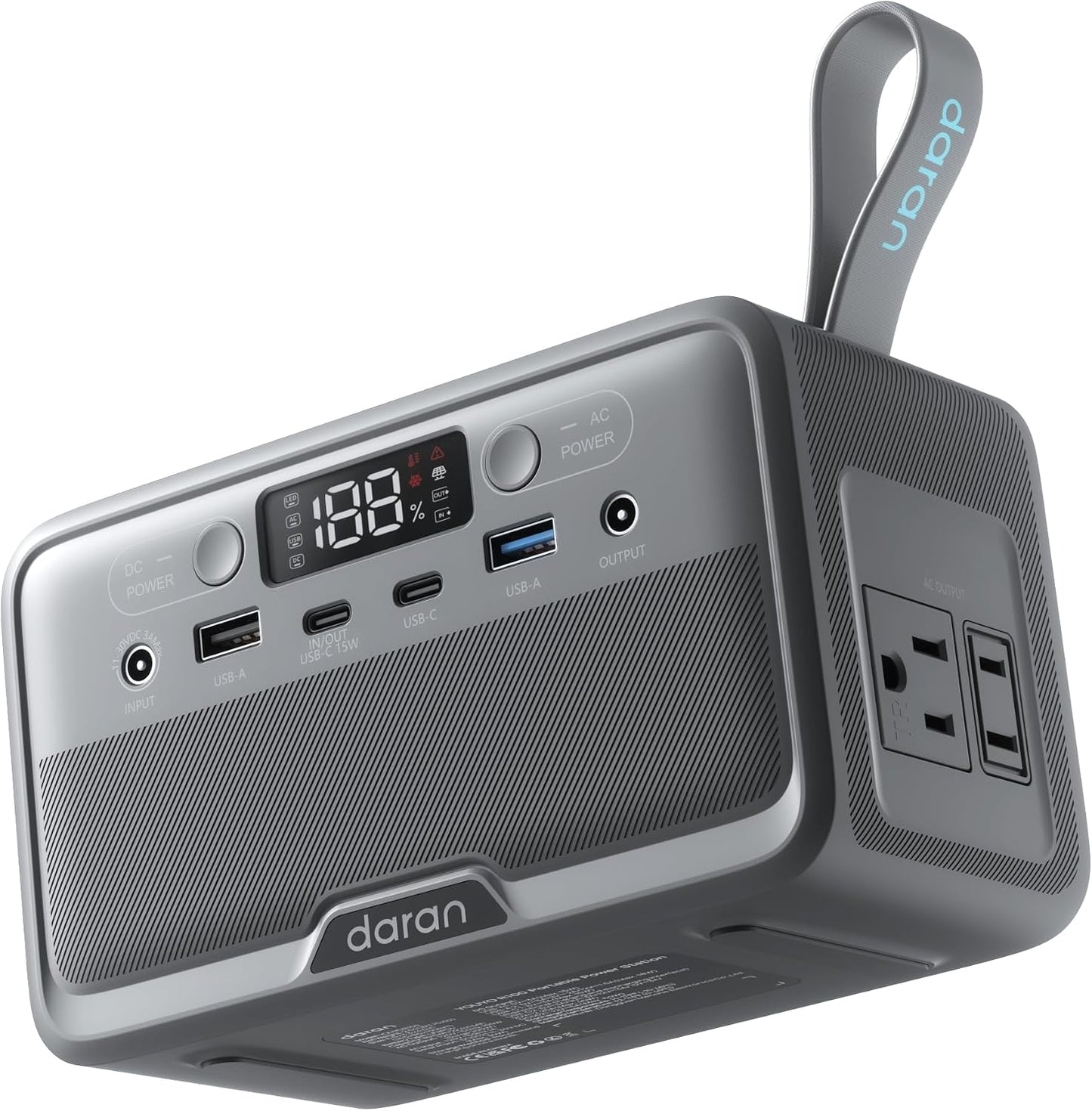 Estación de energía portátil de 100 W (pico de 200 W), banco de ene...