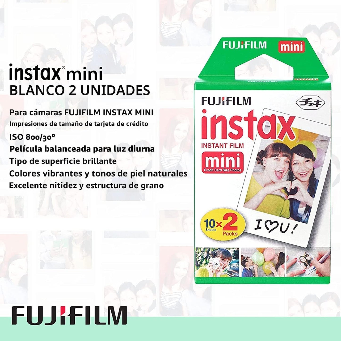 Fujifilm Cámara instantánea Instax Mini EVO híbrida marrón | Pelícu...