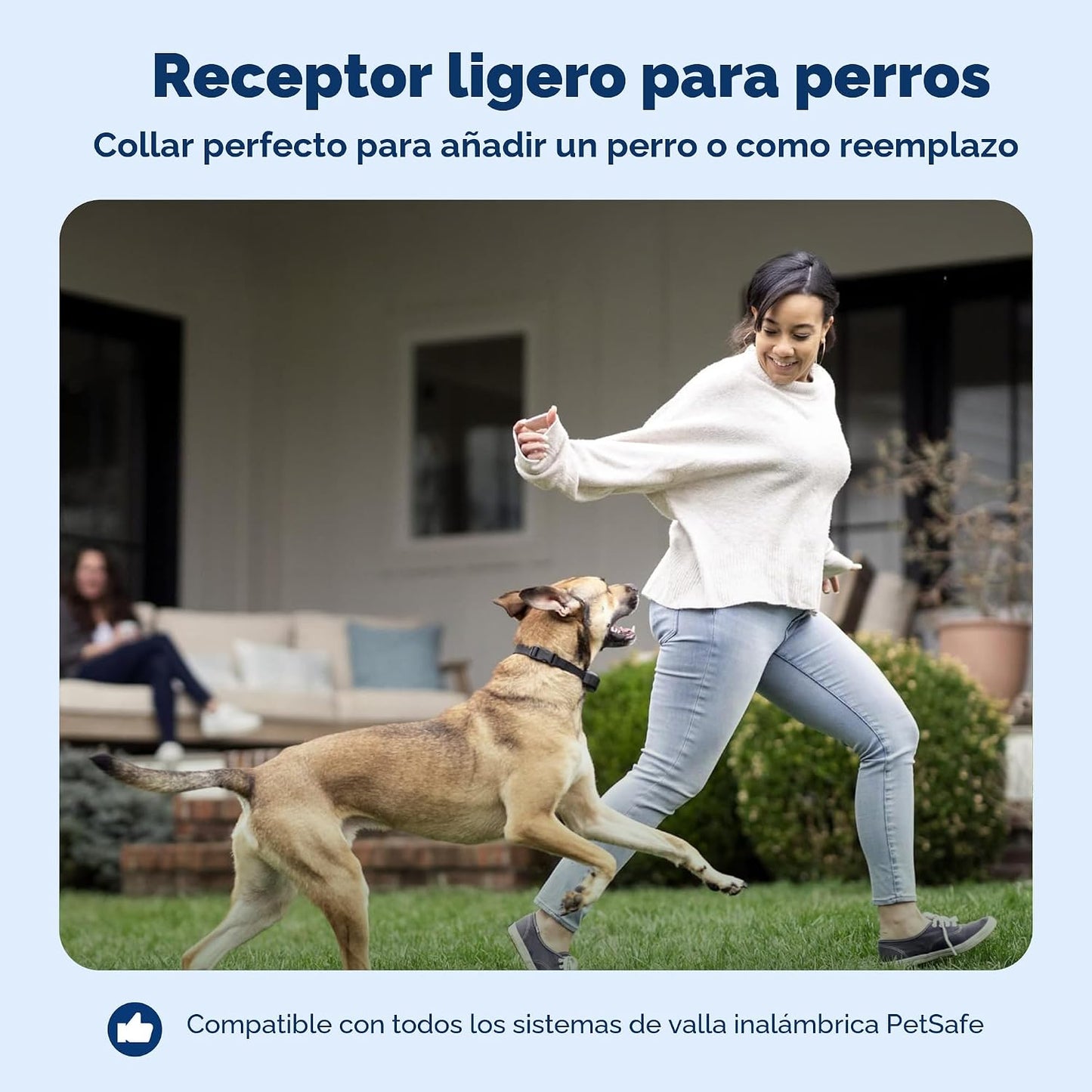 PetSafe Stay &amp; Play Valla Inalámbrica para Mascotas, Collar Rec...
