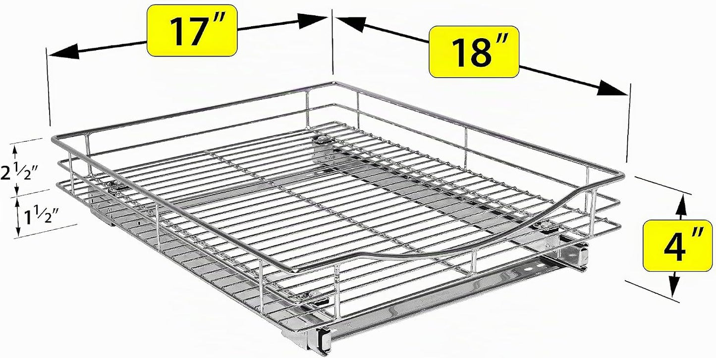 LYNK PROFESSIONAL® Organizador de gabinete extraíble, cajones desli...
